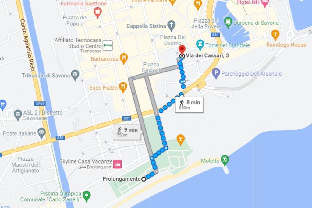 Suite In Centro Storico Porto Di Savona-Spiagge Kültér fotó